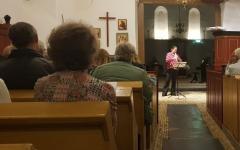 Hobo-caleidoscoop in kerk van Tolbert